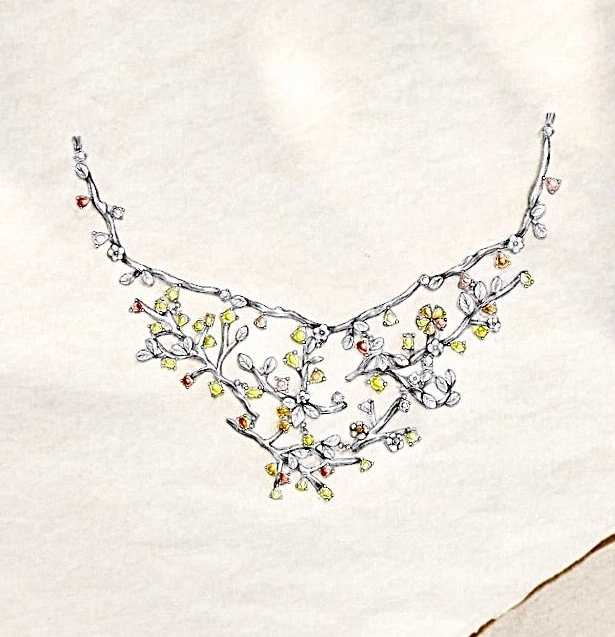 Diamond Arbor Necklace