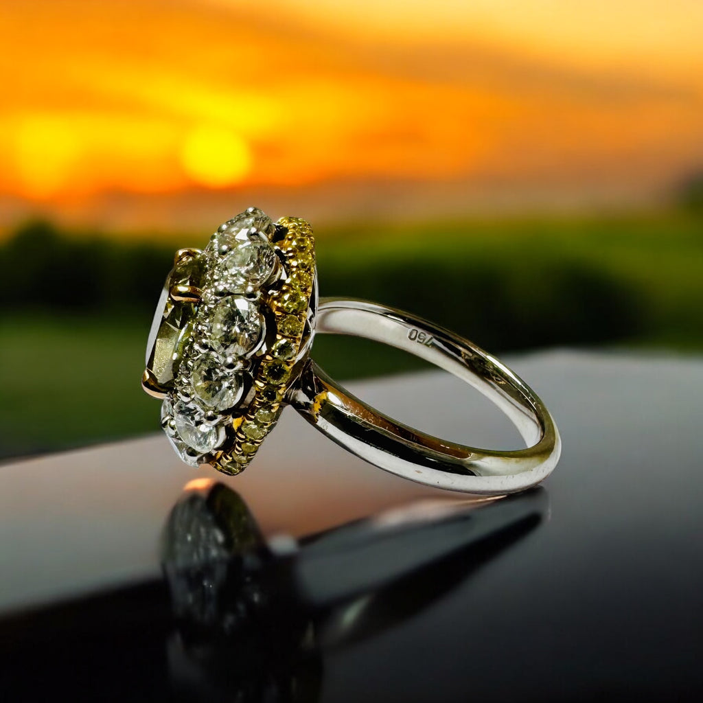 maple Diamond Ring