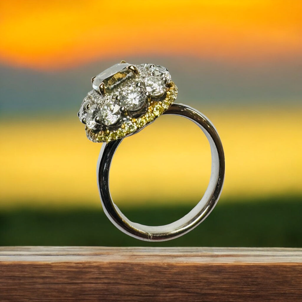 maple Diamond Ring
