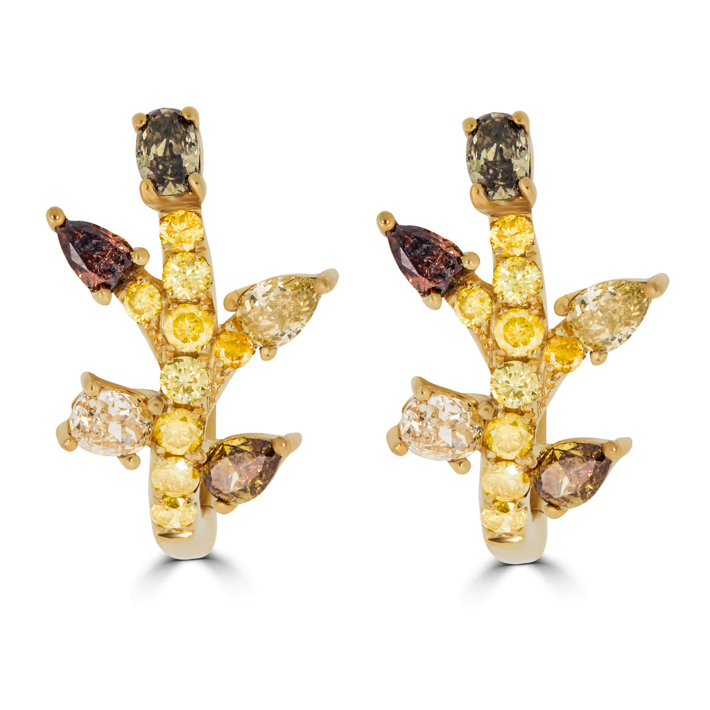 Bud Diamond Earrings
