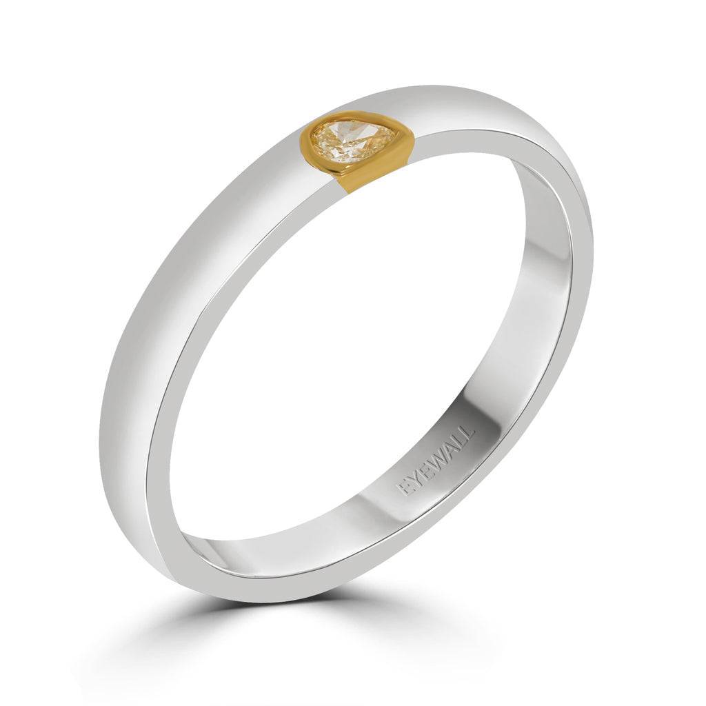 Heart Diamond Ring Set